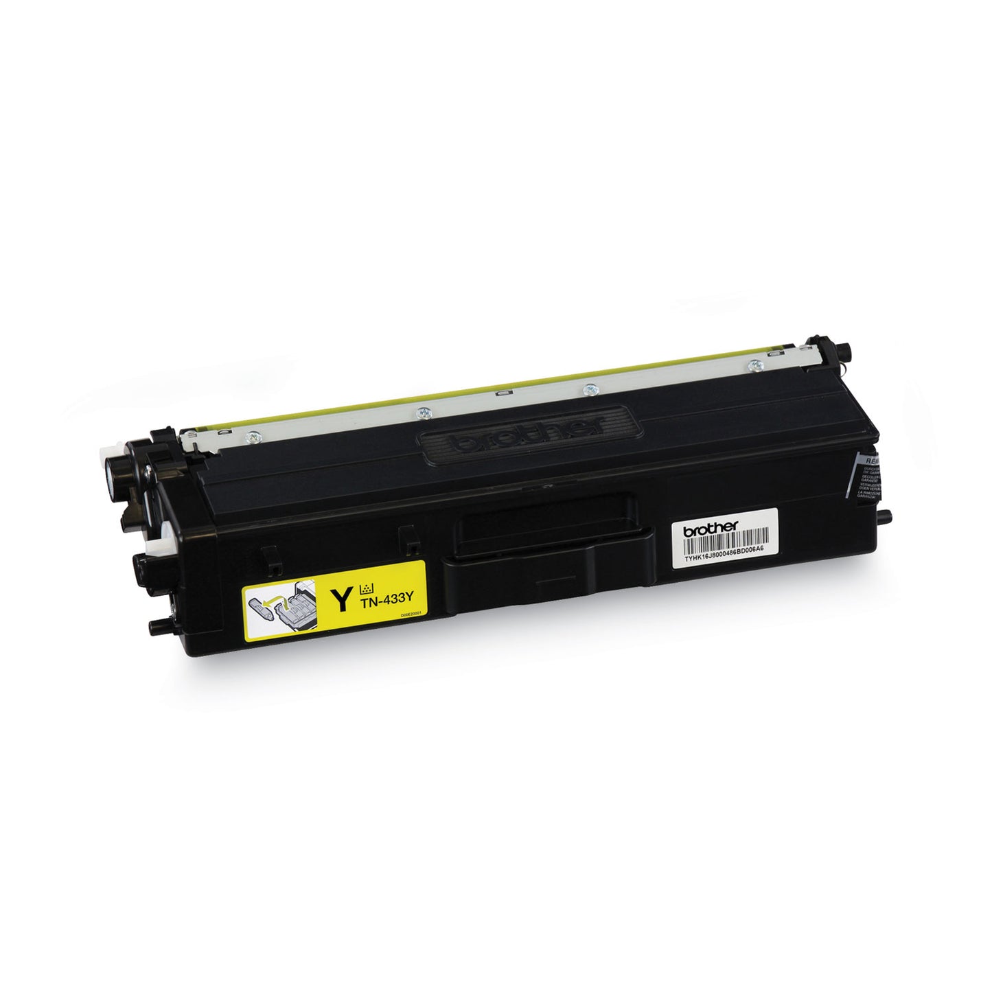 Brother TN433Y High-Yield Toner, 4,000 Page-Yield, Yellow