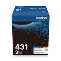 Brother TN4313PK Toner, 1,800 Page-Yield, Cyan/Magenta/Yellow