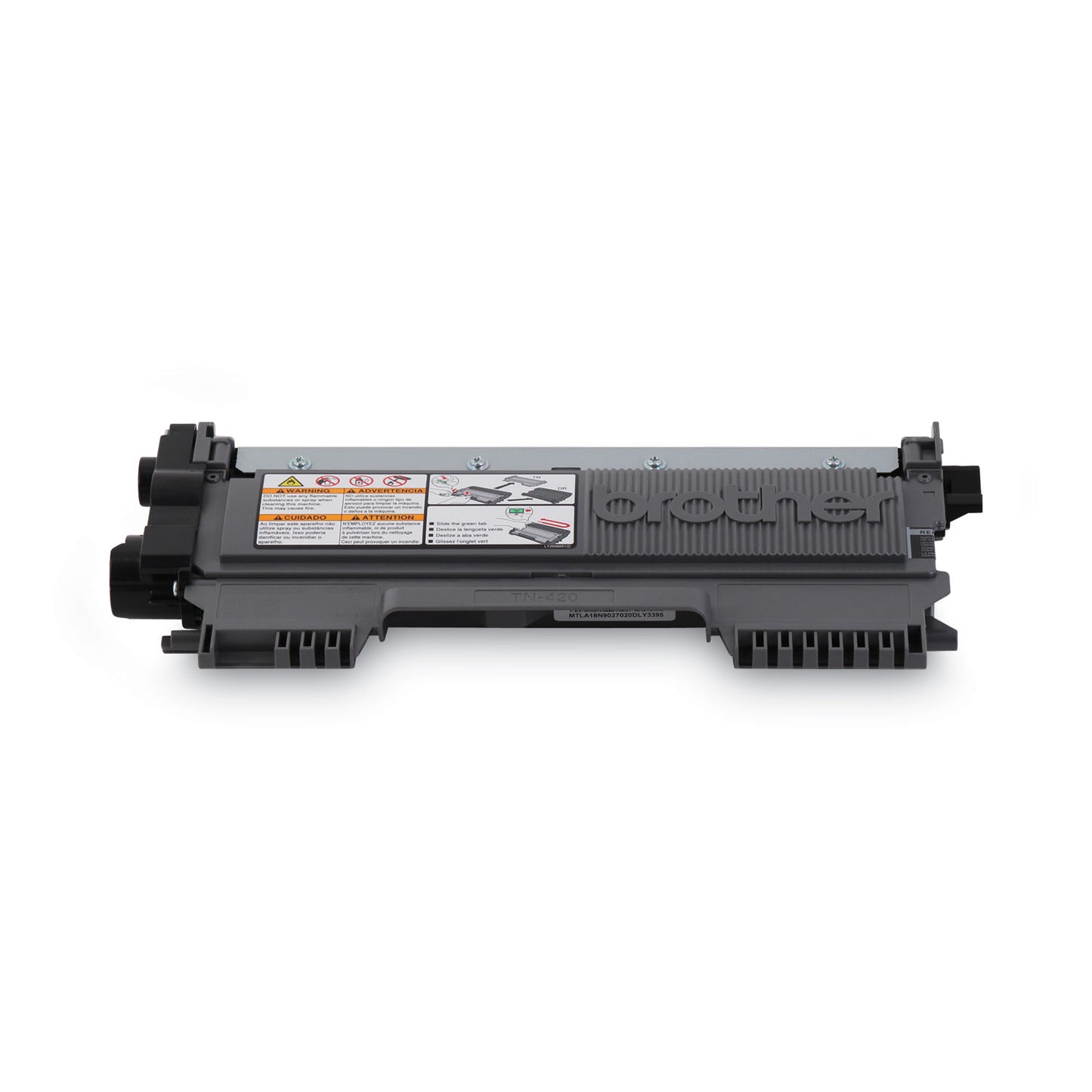 Brother TN420 Toner, 1,200 Page-Yield, Black - 2 Pack