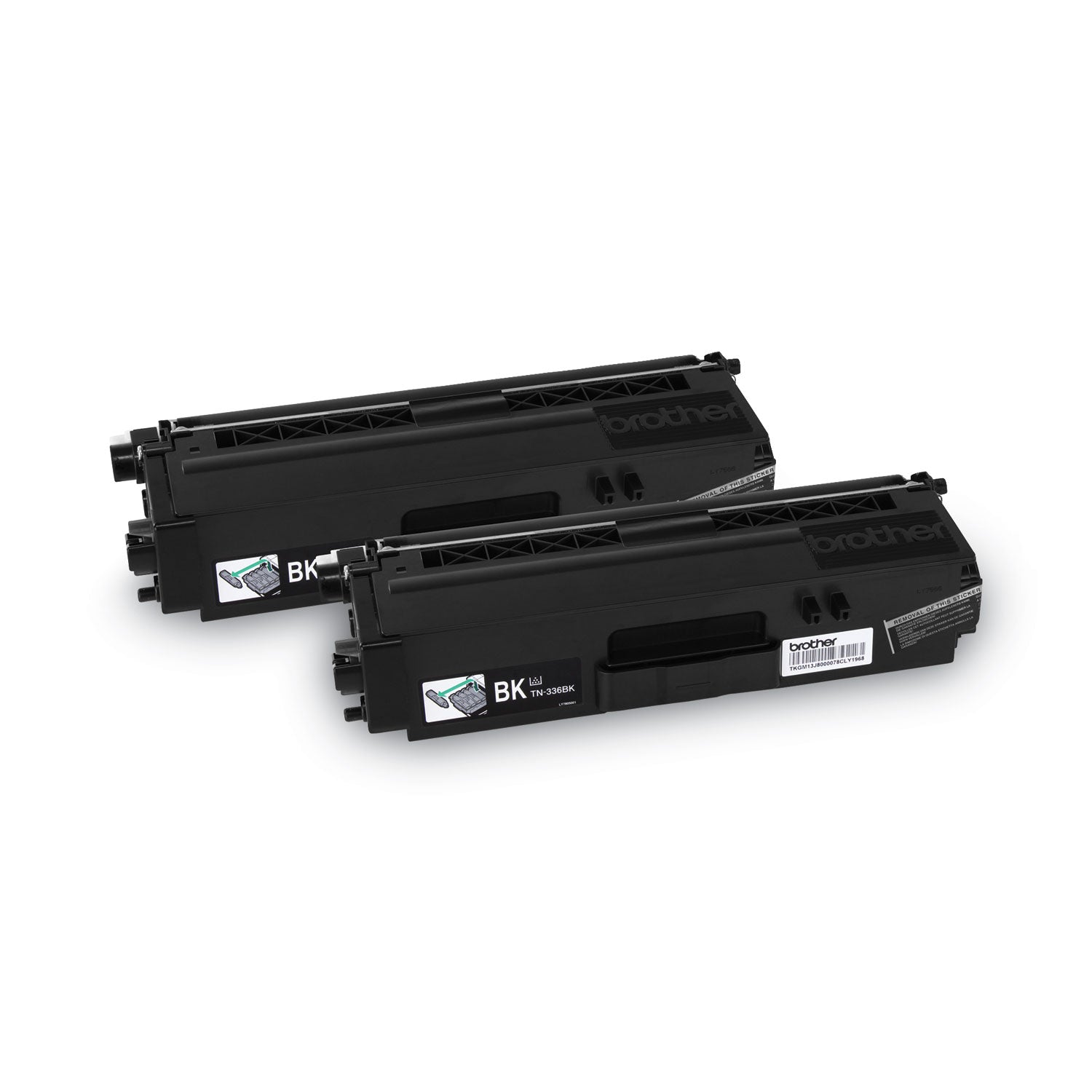 Brother TN3362PK High-Yield Toner, 4,000 Page-Yield, Black, 2/Pack