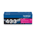 Brother TN433M High-Yield Toner, 4,000 Page-Yield, Magenta