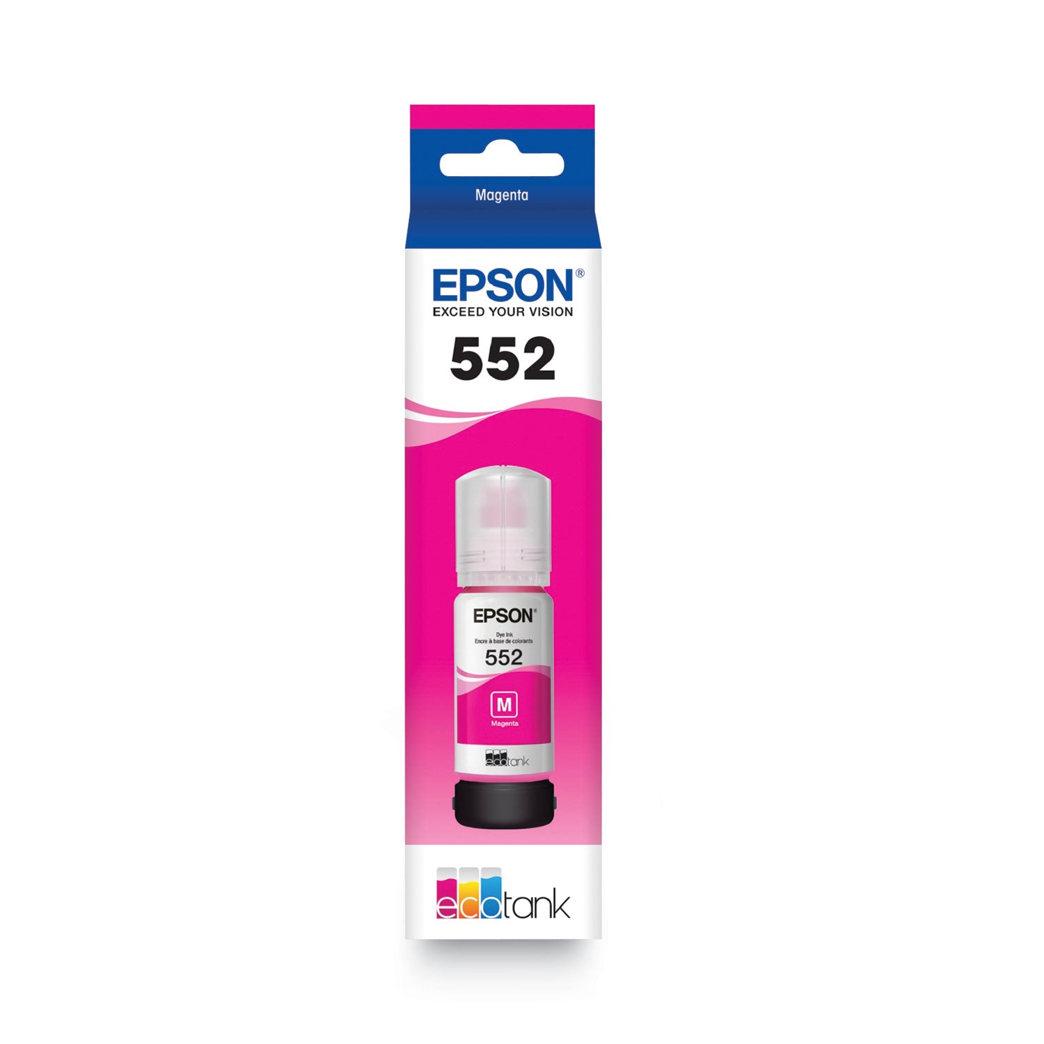 Epson T552320S (T552) Claria High-Yield Ink, 70 mL, Magenta