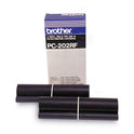 Brother PC-202RF Thermal Transfer Refill Roll, 450 Page-Yield, Black, 2/Pack