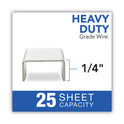 Swingline S.F. 13 Heavy-Duty Staples, 0.25" Leg, 0.5" Crown, Steel, 1,000/Box (35314)