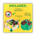 Crayola Ultimate Crayon Case, Sharpener Caddy, 152 Colors (520030)