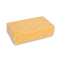 Boardwalk Medium Cellulose Sponge, 3.67 x 6.08, 1.55" Thick, Yellow, 24/Carton (CS2)