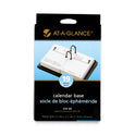 AT-A-GLANCE Desk Calendar Base for Loose-Leaf Refill, 3 x 3.75, Black (E1900)