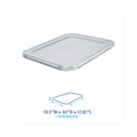 Boardwalk Aluminum Steam Table Pan Lids, Fits Half-Size Deep Pan, 290 Gauge, 0.63" Deep, 10.5 x 12.81, 100/Carton (LIDSTEAMHF)