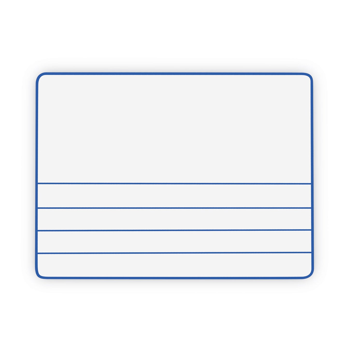 Creativity Street Dry Erase Student Boards, 12 x 9, Blue/White Surface, 10/Set (988210)