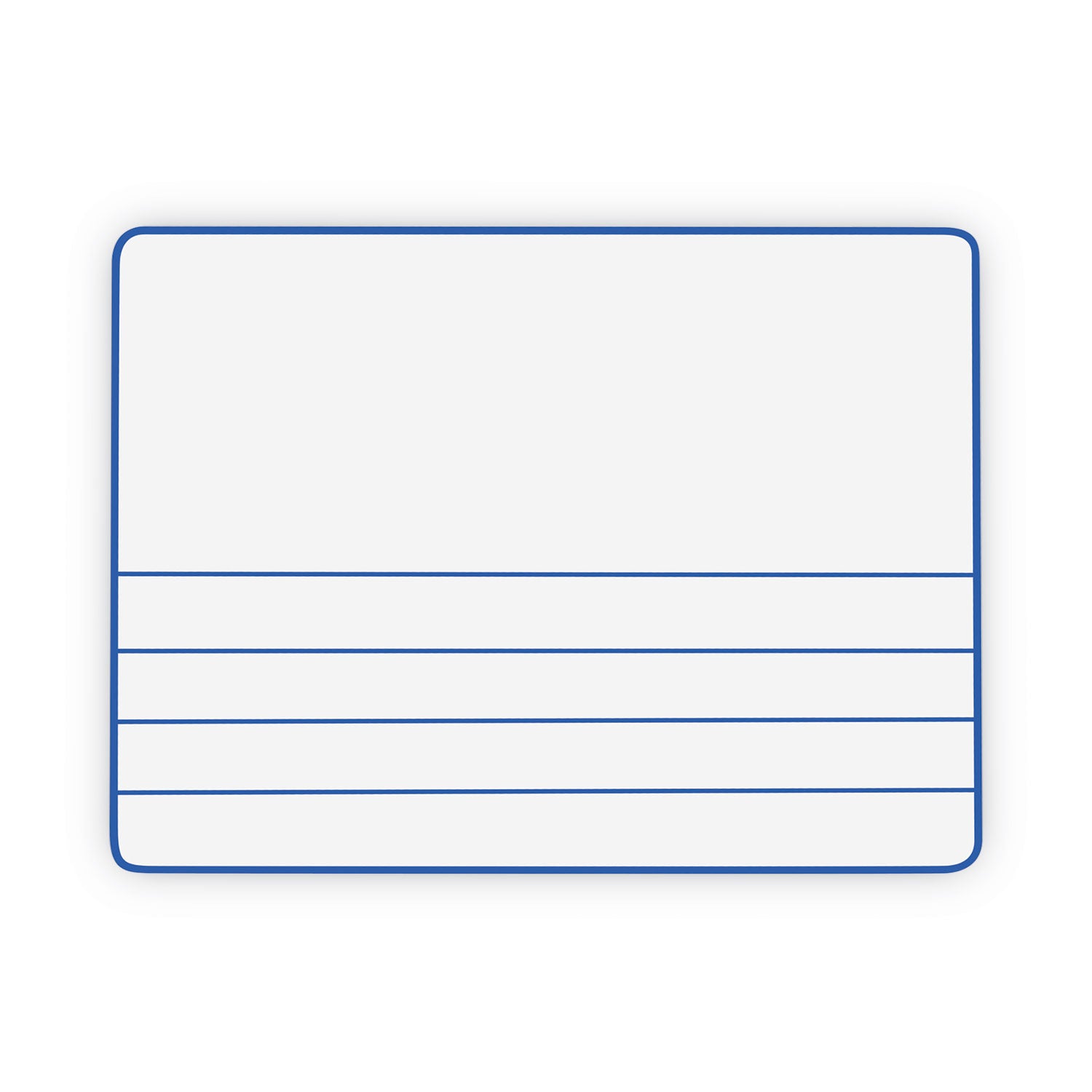 Creativity Street Dry Erase Student Boards, 12 x 9, Blue/White Surface, 10/Set (988210)