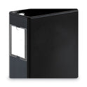 Cardinal Legal Slant D Ring Binder, 3 Rings, 2" Capacity, 14 x 8.5, Black (14532)