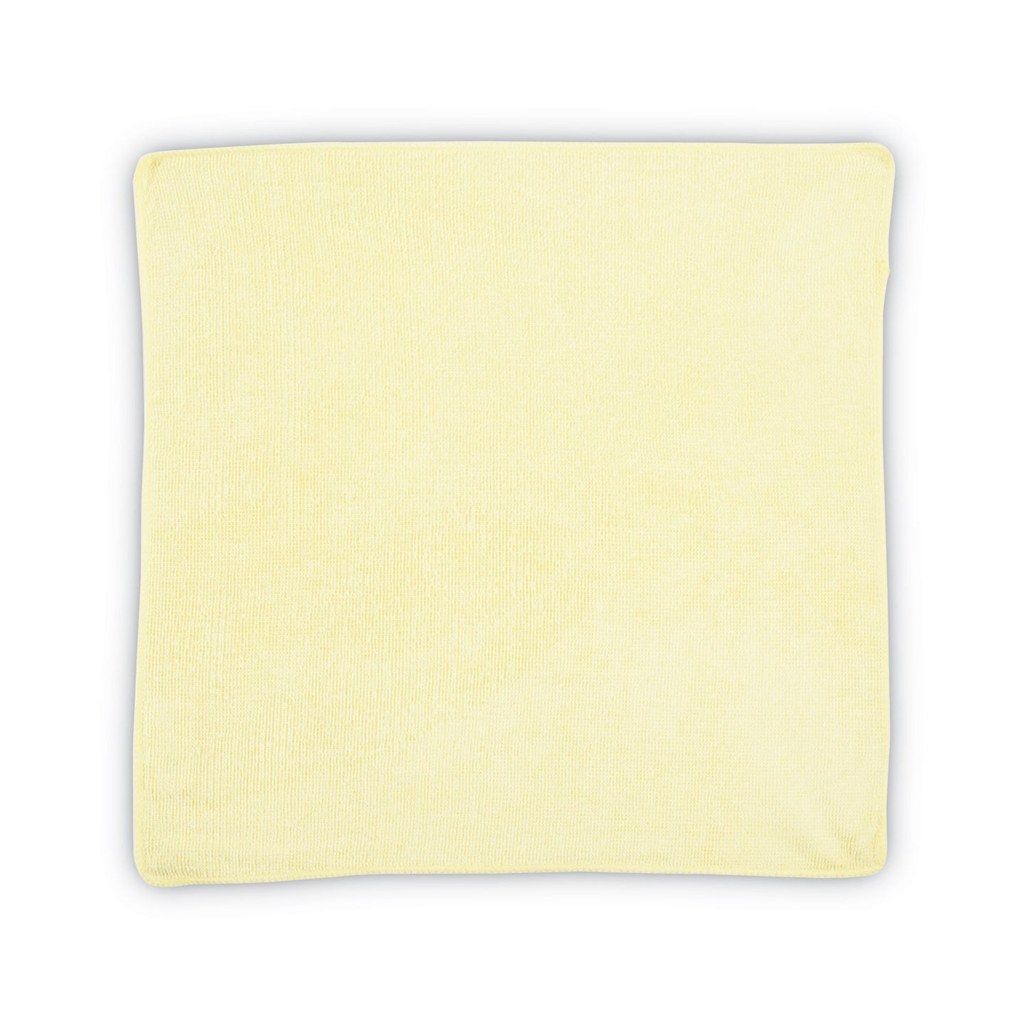 Rubbermaid Commercial Microfiber Cleaning Cloths, 16 x 16, Yellow, 24/Pack (1820584)