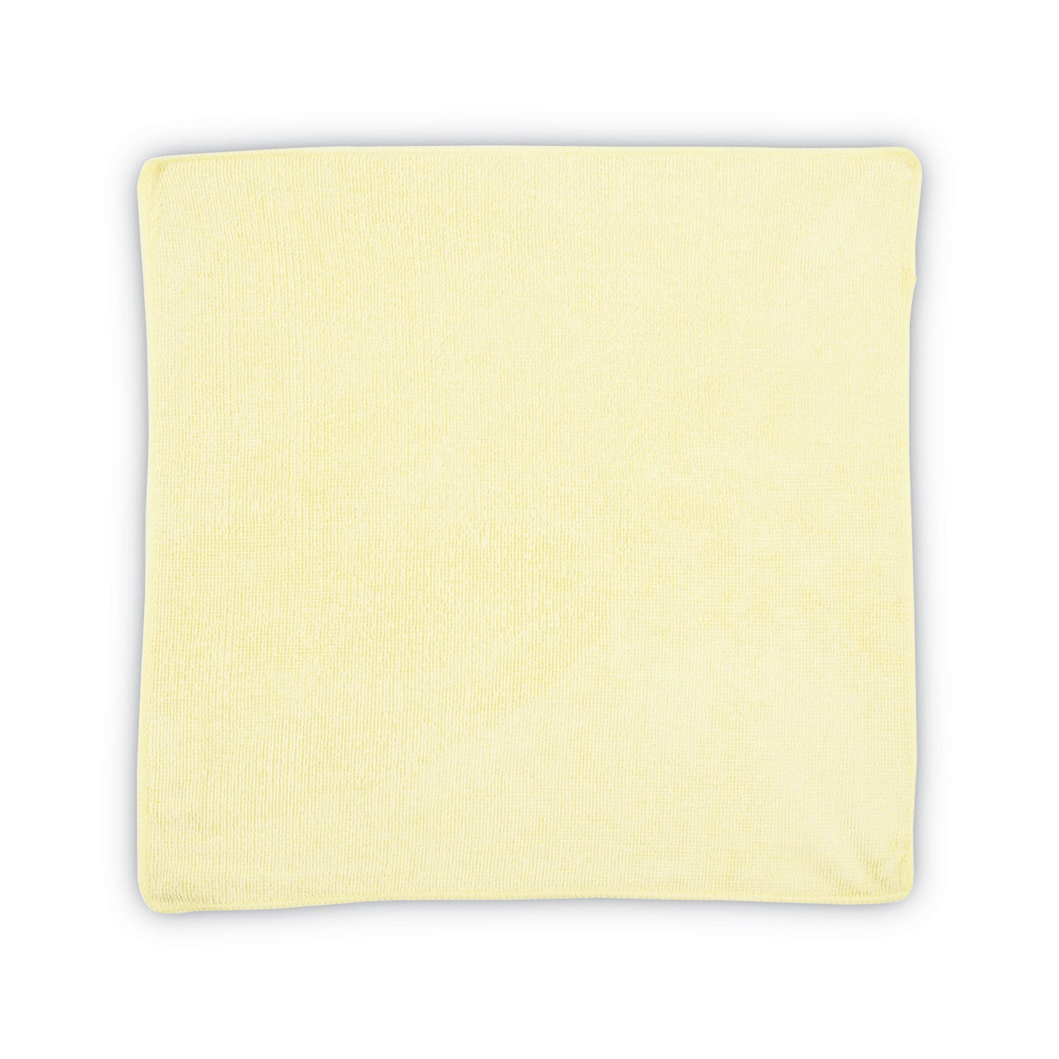 Rubbermaid Commercial Microfiber Cleaning Cloths, 16 x 16, Yellow, 24/Pack (1820584)