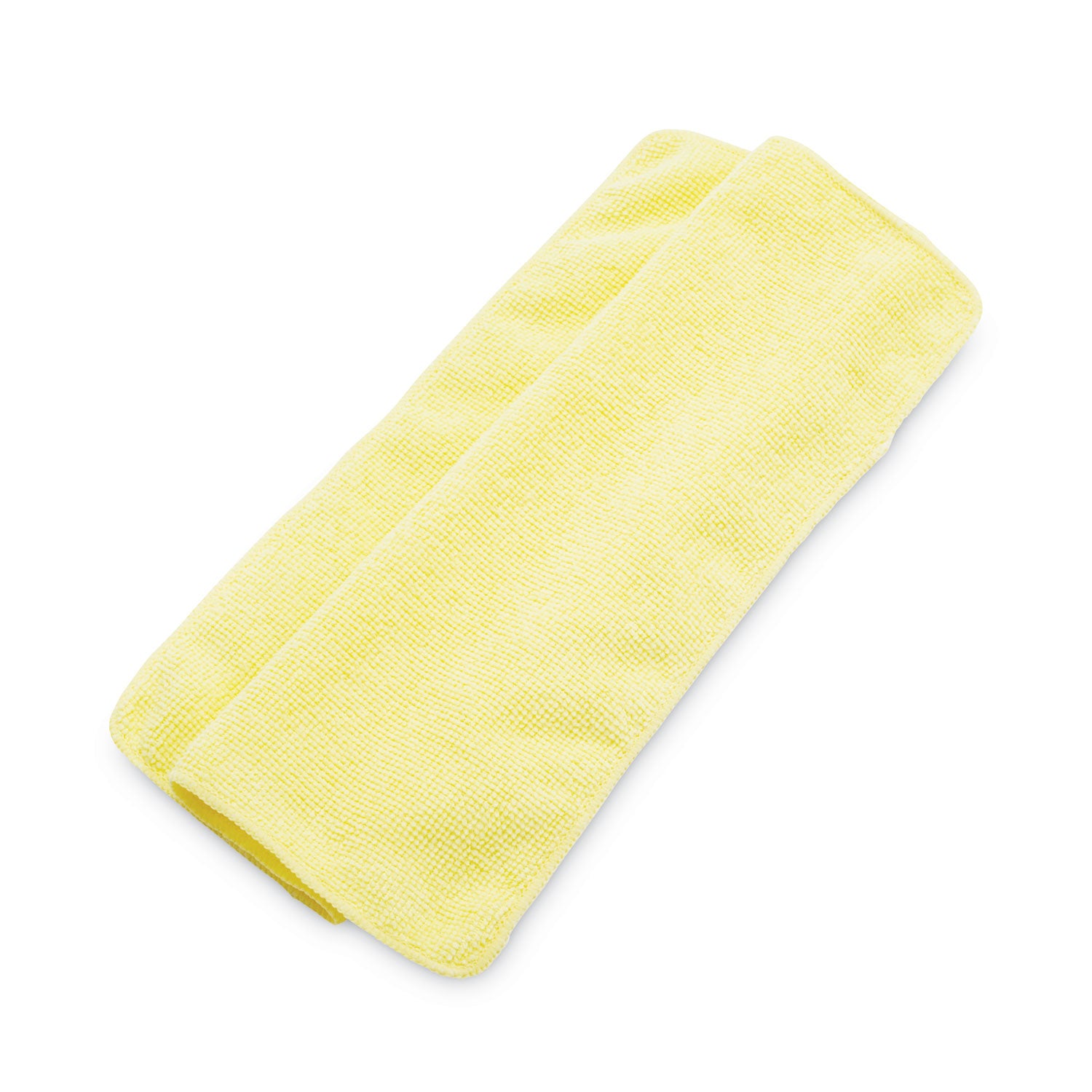 Rubbermaid Commercial Microfiber Cleaning Cloths, 16 x 16, Yellow, 24/Pack (1820584)