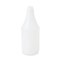 Boardwalk Embossed Spray Bottle, 24 oz, Clear, 24/Carton (00024)