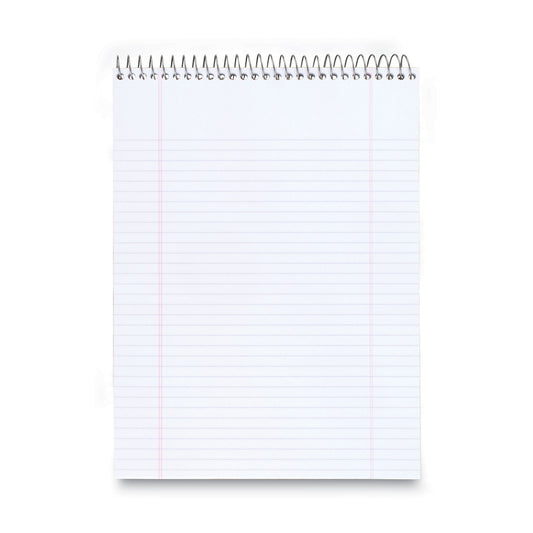 Cambridge Stiff-Back Wire Bound Notepad, Medium/College Rule, Navy Cover, 70 White 8.5 x 11.5 Sheets (59882)