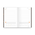 AT-A-GLANCE One-Day-Per-Page Planning Notebook, 9 x 6, Dark Brown/Orange Cover, 12-Month (Jan to Dec): 2025 (70620130)