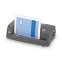 GBC 24-Sheet 3230ST Electric Two- to Three-Hole Adjustable Punch/Stapler, 9/32" Holes, Gray (7704280)