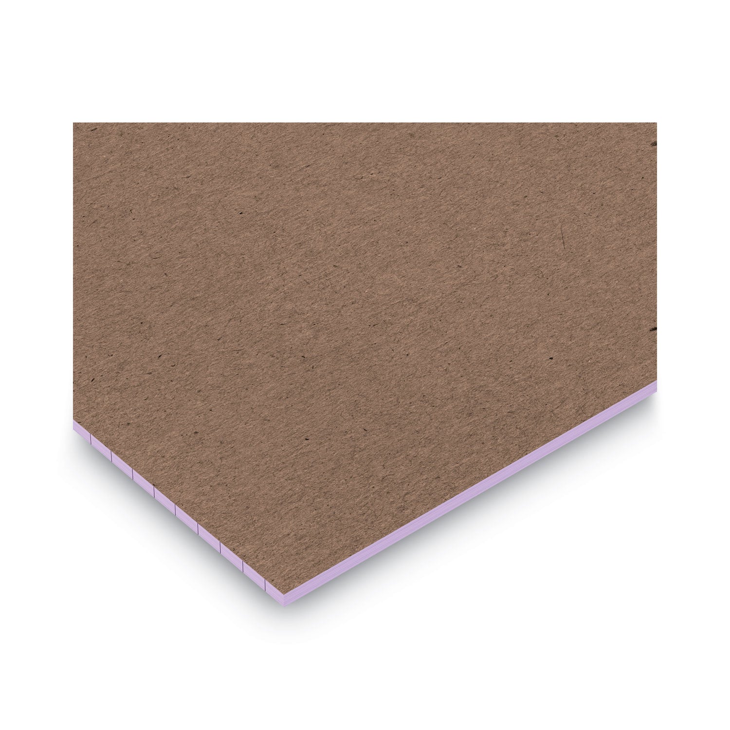 Universal Colored Perforated Ruled Writing Pads, Narrow Rule, 50 Orchid 5 x 8 Sheets, Dozen (35854)