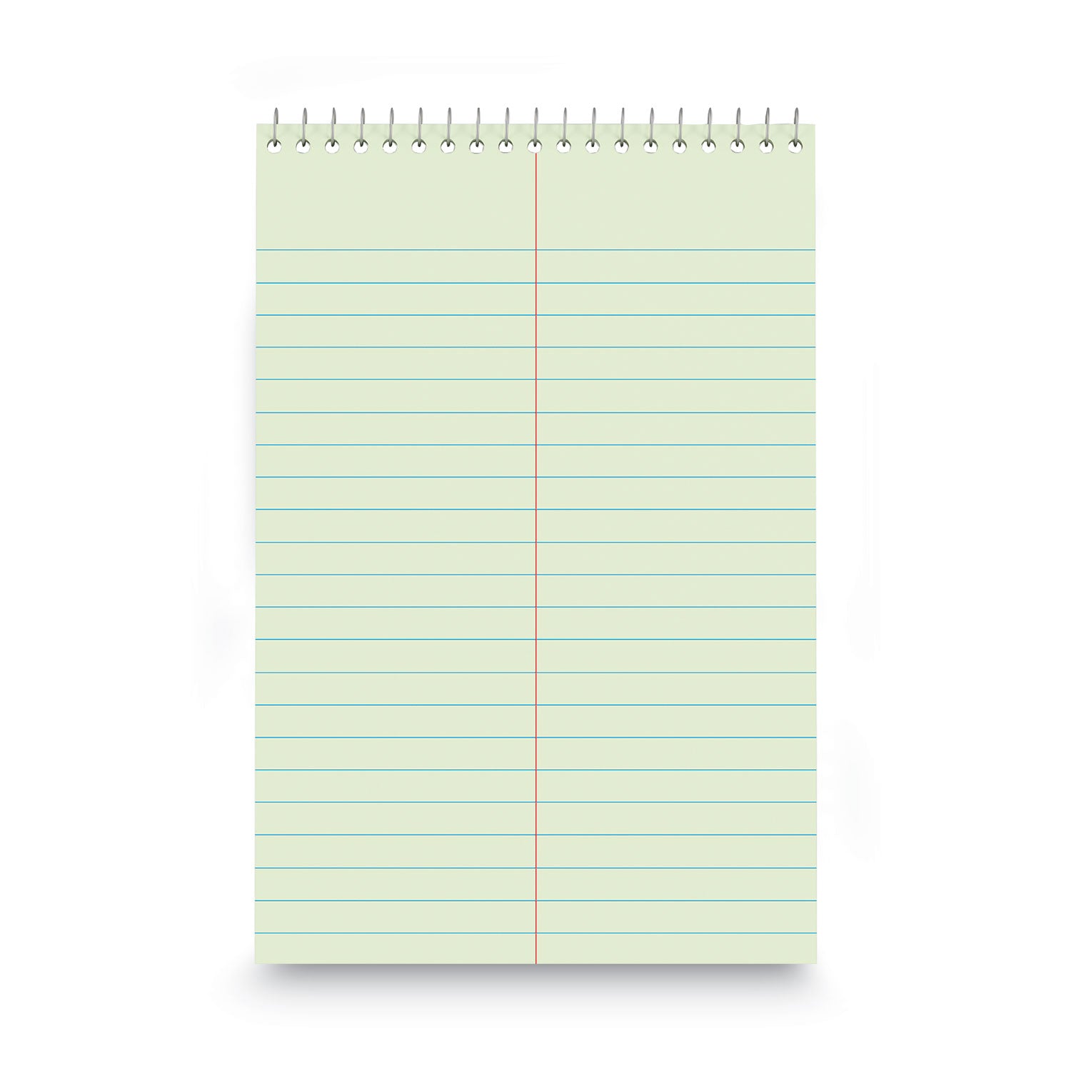 Universal Steno Pads, Gregg Rule, Red Cover, 80 Green-Tint 6 x 9 Sheets (86920)