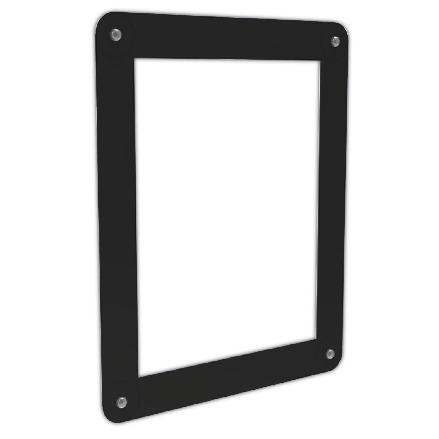 Deflecto Superior Image Window Display, 8.5 x 11 Insert, Clear/Black (899102)