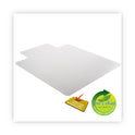 Deflecto DuraMat Moderate Use Chair Mat, Low Pile Carpet, Roll, 36 x 48, Lipped, Clear (CM13113COM)