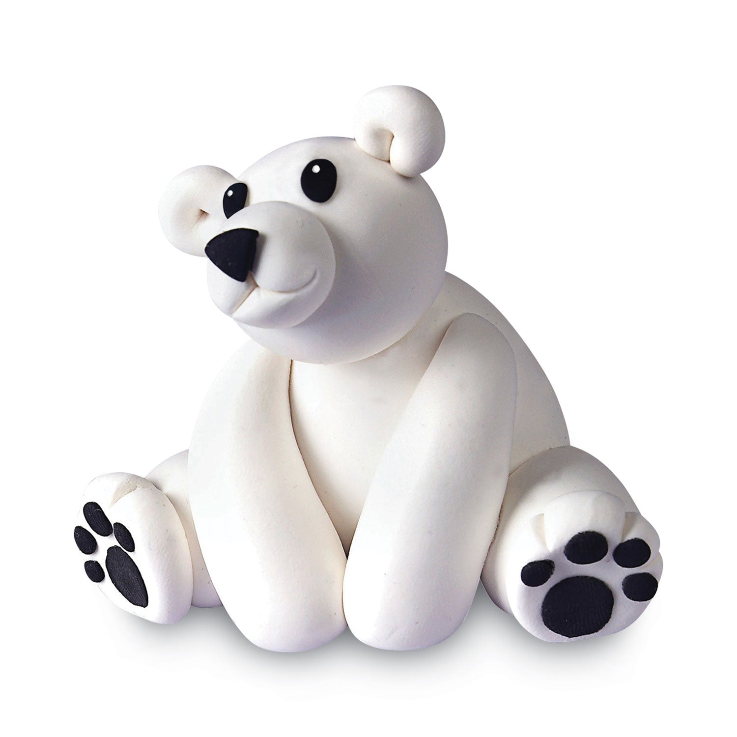 Crayola Model Magic Modeling Compound, 8 oz Packs, 12 Packs, White, 6 lbs (574418)