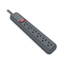 Kensington Guardian Surge Protector, 6 AC Outlets, 15 ft Cord, 540 J, Gray (38215)