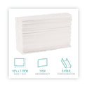 Windsoft C-Fold Paper Towels, 1-Ply, 10.2 x 13.25, White, 200/Pack, 12 Packs/Carton (101)