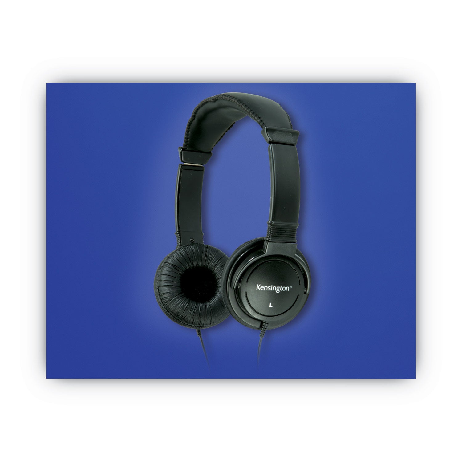 Kensington Hi-Fi Headphones, Plush Sealed Earpads, Black (33137)