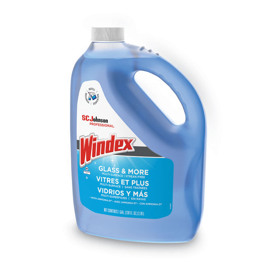 Windex Glass Cleaner with Ammonia-D, 1 gal Bottle (696503EA)