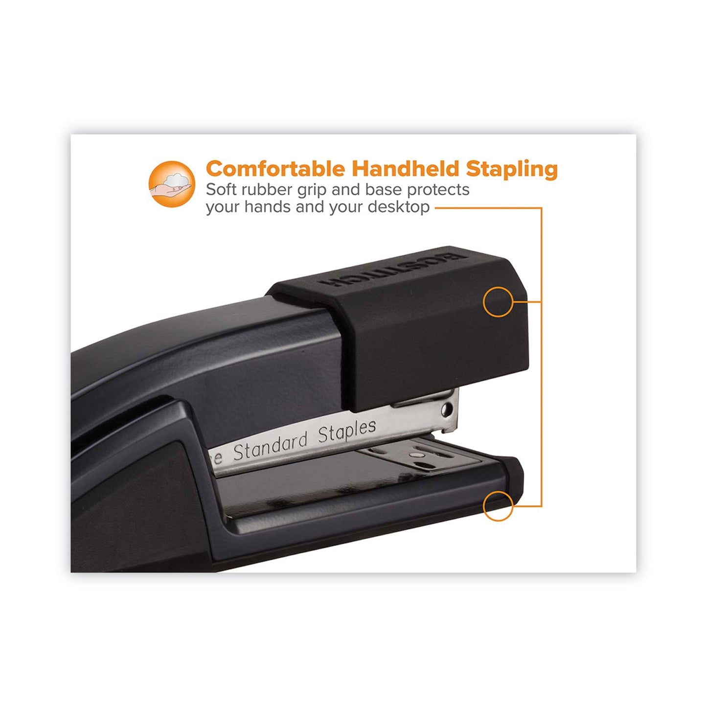 Bostitch Epic Stapler, 25-Sheet Capacity, Black (B777BLK)