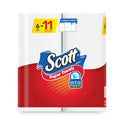 Scott Choose-a-Size Mega Kitchen Roll Paper Towels, 1-Ply, 100/Roll, 6 Rolls/Pack, 4 Packs/Carton (55413)