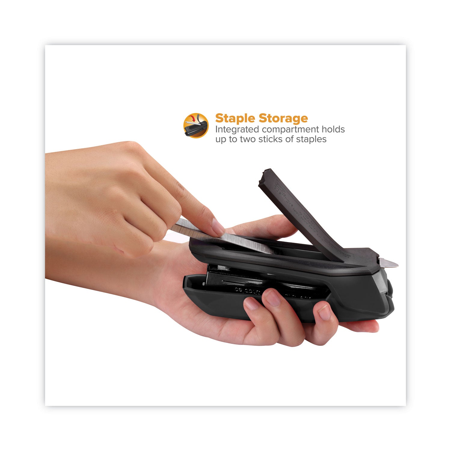 Bostitch Ascend Stapler, 20-Sheet Capacity, Black (B210BLK)