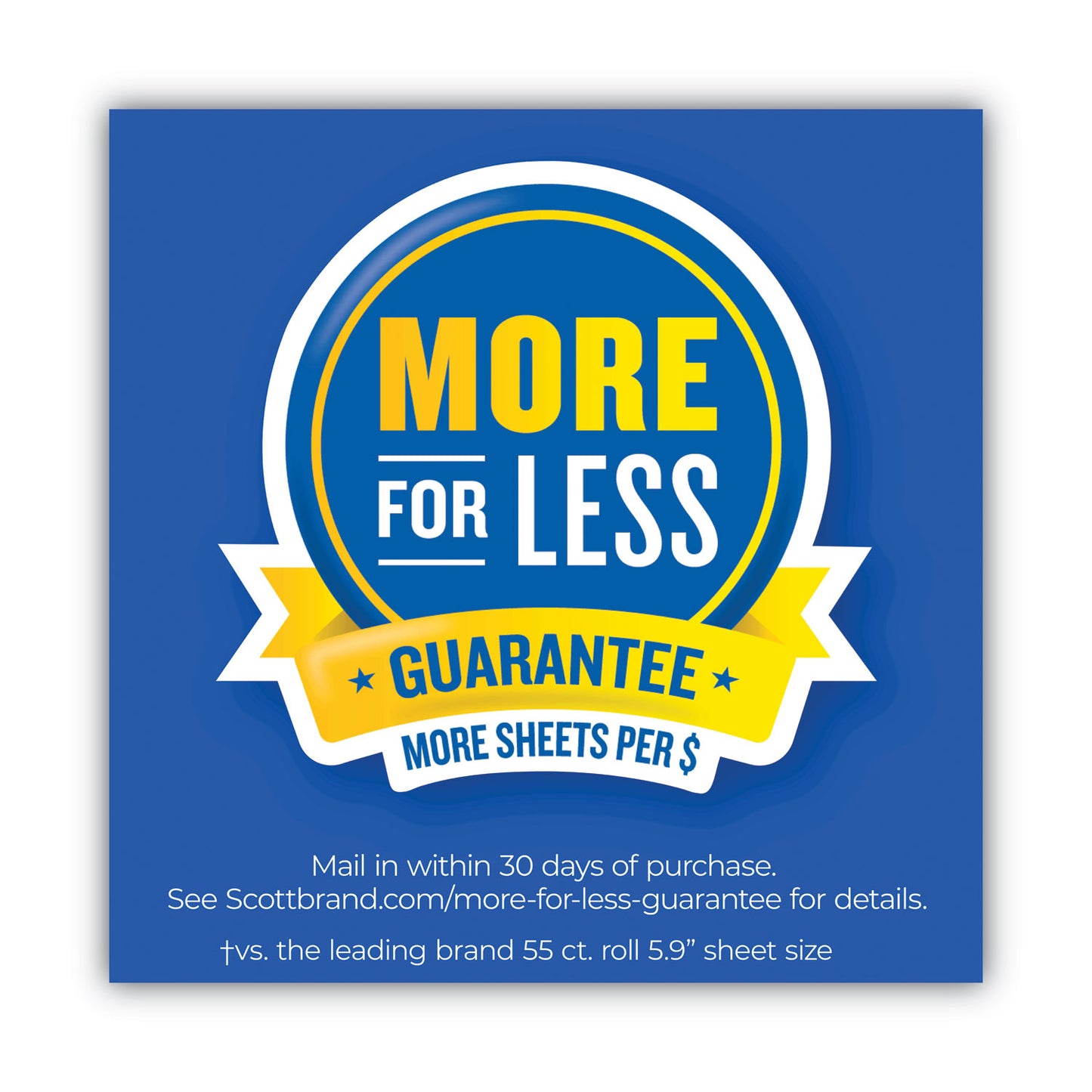 Scott Choose-a-Size Mega Kitchen Roll Paper Towels, 1-Ply, 100/Roll, 6 Rolls/Pack, 4 Packs/Carton (55413)