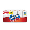 Scott Choose-A-Sheet Mega Kitchen Roll Paper Towels, 1-Ply, 7.31 x 11, White, 100/Roll, 15 Rolls Carton (55417)