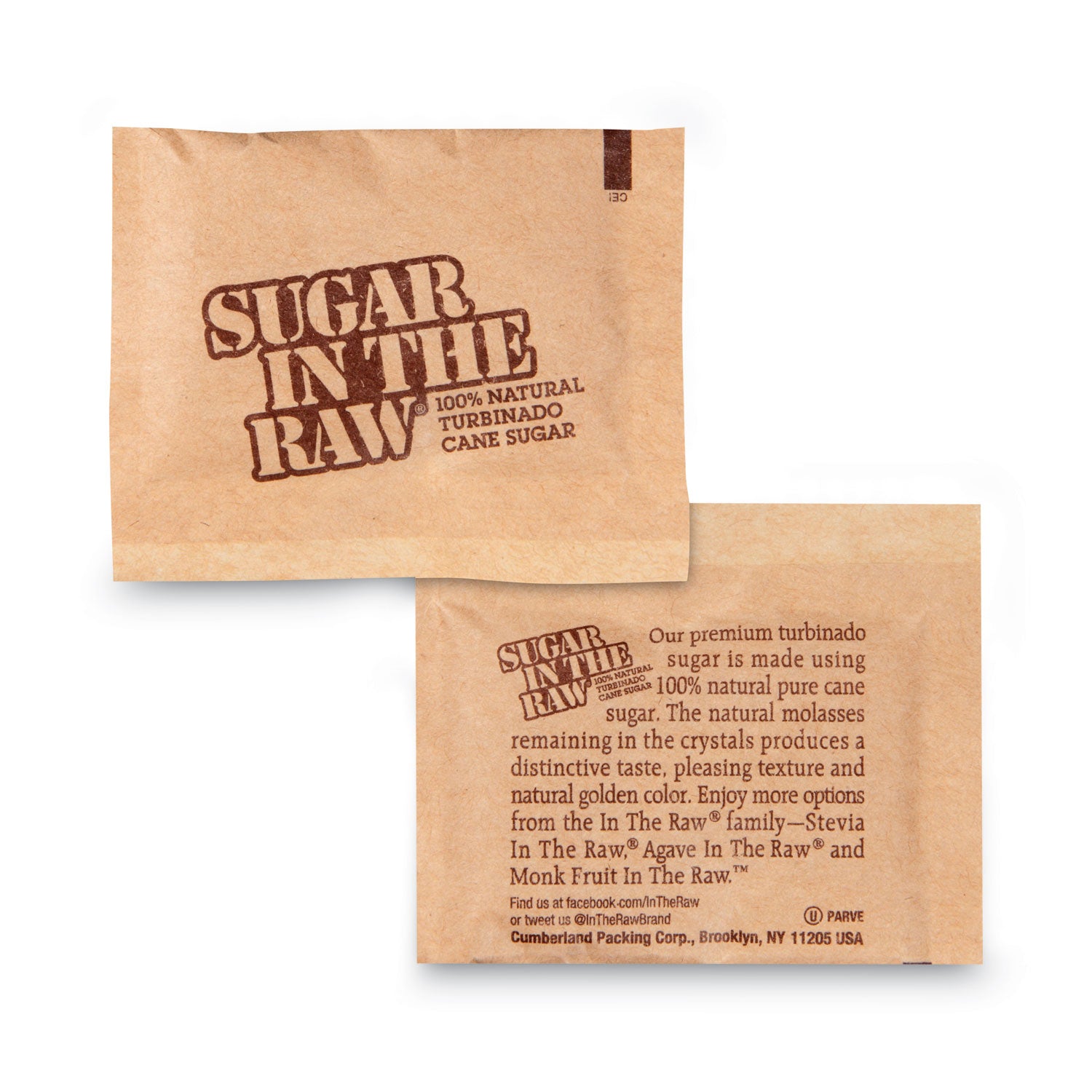 Sugar in the Raw Sugar Packets, 0.2 oz Packets, 200/Box (00319)