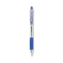 Pilot EasyTouch Ballpoint Pen, Retractable, Medium 1 mm, Blue Ink, Clear Barrel, Dozen (32221)