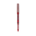 Pilot Precise V7 Roller Ball Pen, Stick, Fine 0.7 mm, Red Ink, Red/Clear Barrel, Dozen (35352)