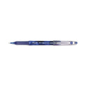 Pilot Precise P-500 Gel Pen, Stick, Extra-Fine 0.5 mm, Blue Ink, Blue Barrel, Dozen (38601)