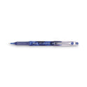 Pilot Precise P-700 Gel Pen, Stick, Fine 0.7 mm, Blue Ink, Blue Barrel, Dozen (38611)