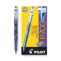 Pilot Precise P-700 Gel Pen, Stick, Fine 0.7 mm, Blue Ink, Blue Barrel, Dozen (38611)