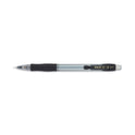 Pilot G2 Mechanical Pencil, 0.7 mm, HB (#2), Black Lead, Clear/Black Barrel, Dozen (51015)