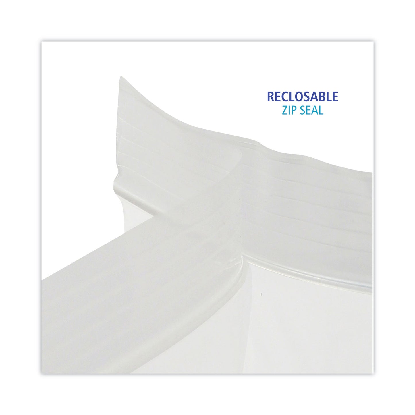 Boardwalk Reclosable Food Storage Bags, Gallon, 10.5" x 11", Clear, 250/Box (1GALBAG)