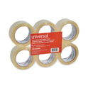 Universal Heavy-Duty Box Sealing Tape, 3" Core, 1.88" x 54.6 yds, Clear, 6/Pack (93000)