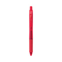 Pentel EnerGel-X Gel Pen, Retractable, Medium 0.7 mm, Red Ink, Translucent Red/Red Barrel, Dozen (BL107B)