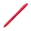 Pentel EnerGel-X Gel Pen, Retractable, Medium 0.7 mm, Red Ink, Translucent Red/Red Barrel, Dozen (BL107B)