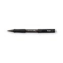 Pentel Twist-Erase EXPRESS Mechanical Pencil, 0.5 mm, HB (#2), Black Lead, Black Barrel, Dozen (QE415A)