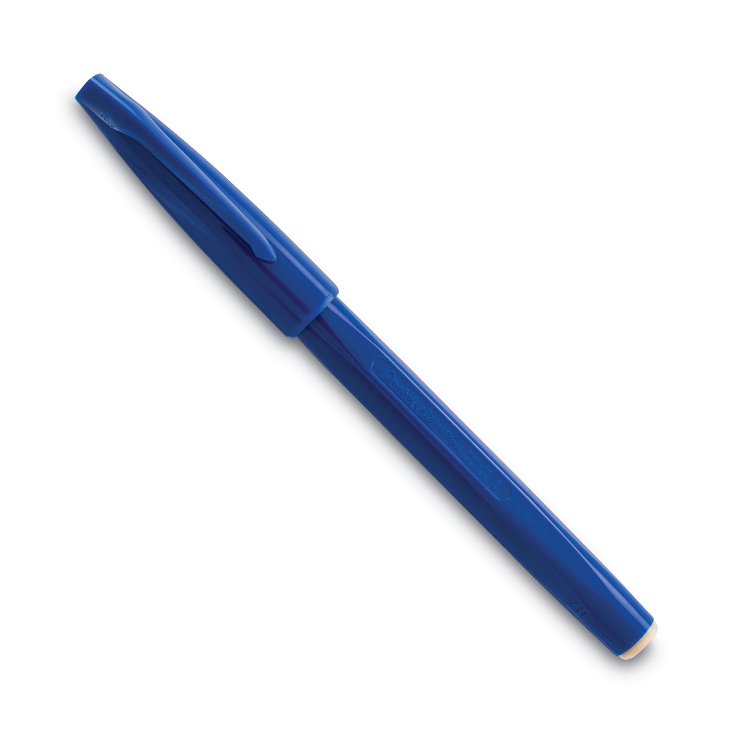 Pentel Arts Sign Pen Fine Point Color Marker, Extra-Fine Bullet Tip, Blue, Dozen (S520C)