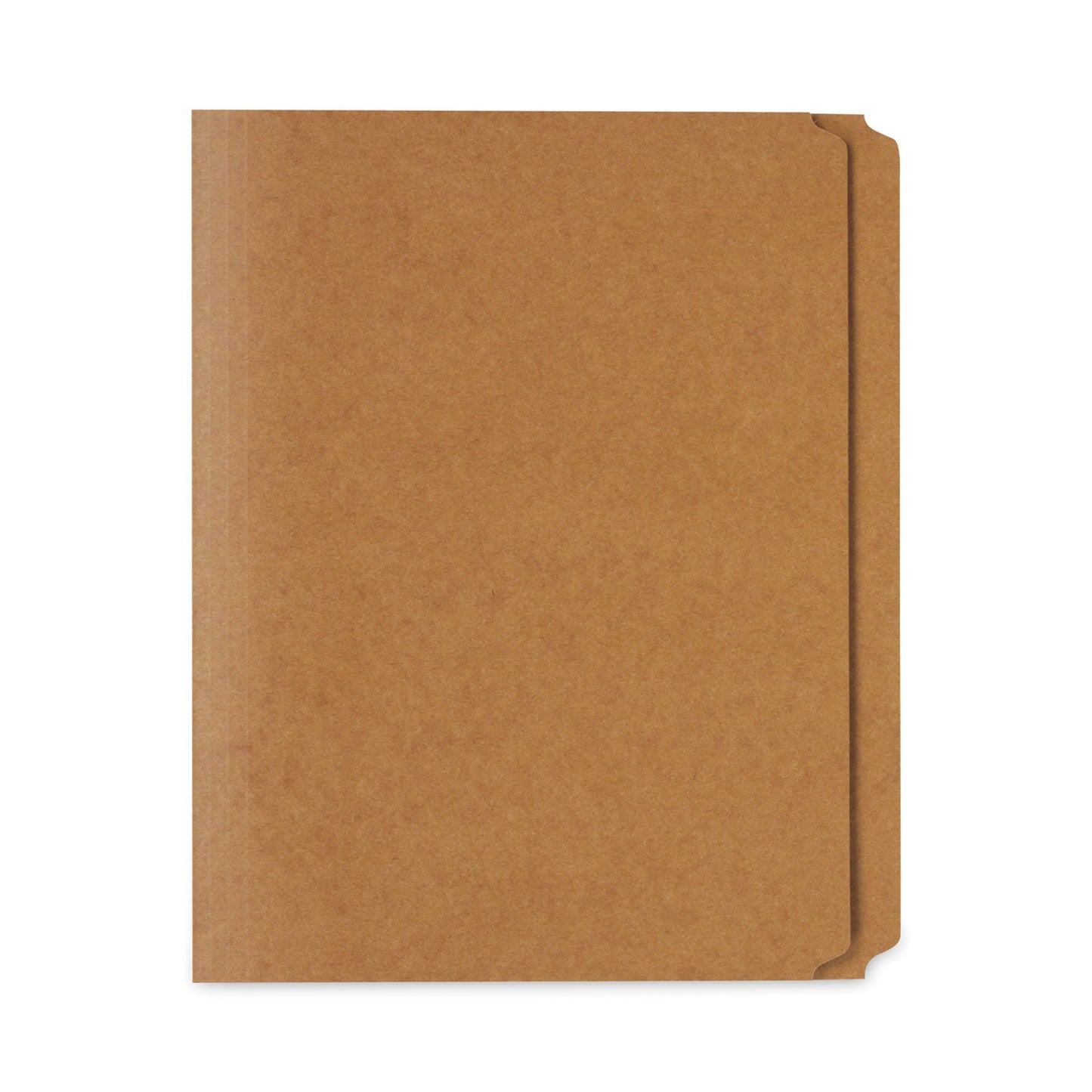 Universal Reinforced Kraft Top Tab File Folders, Straight Tabs, Letter Size, 0.75" Expansion, Brown, 100/Box (16130)